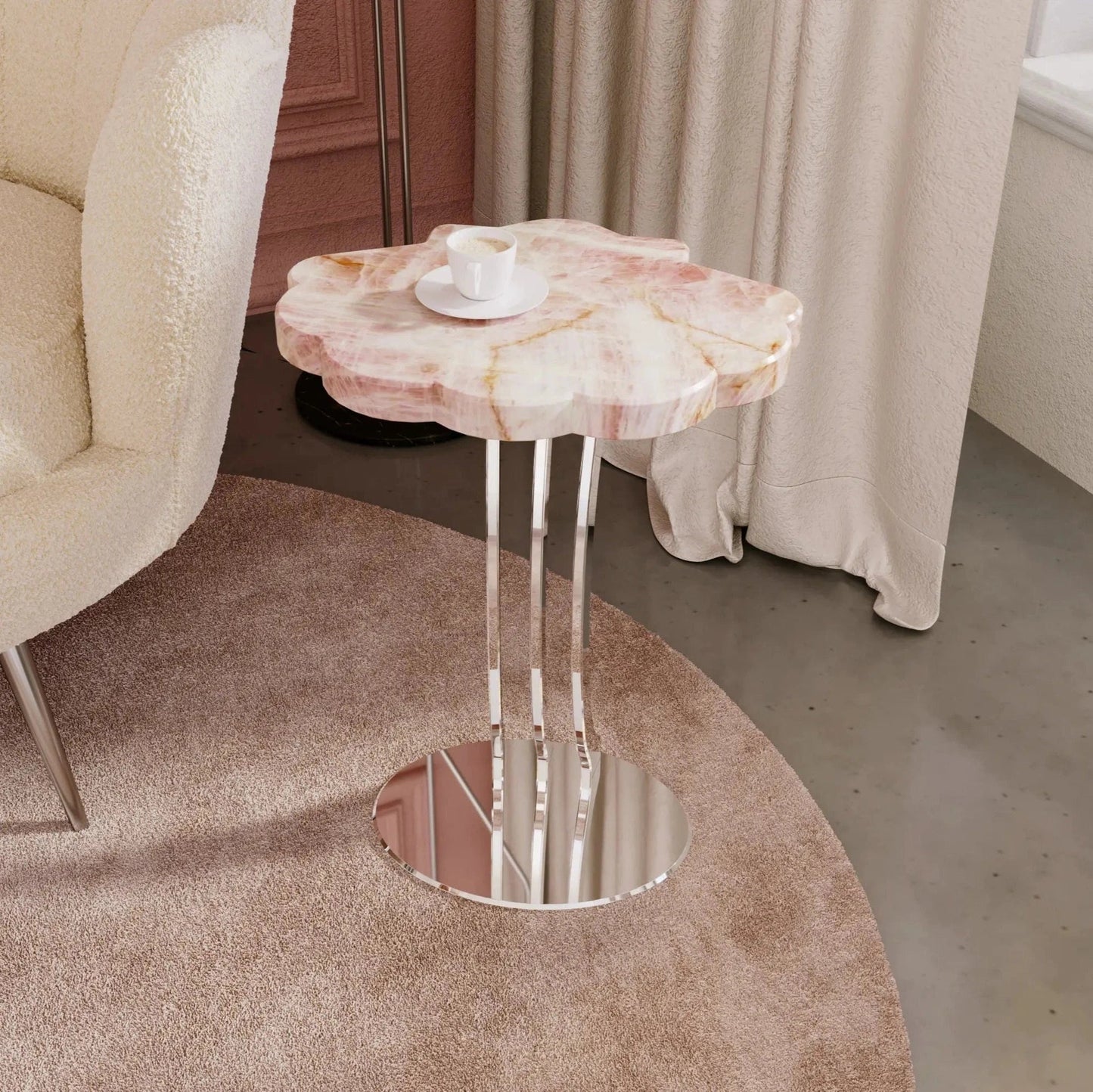 Scallop Side Table - Formatecnica