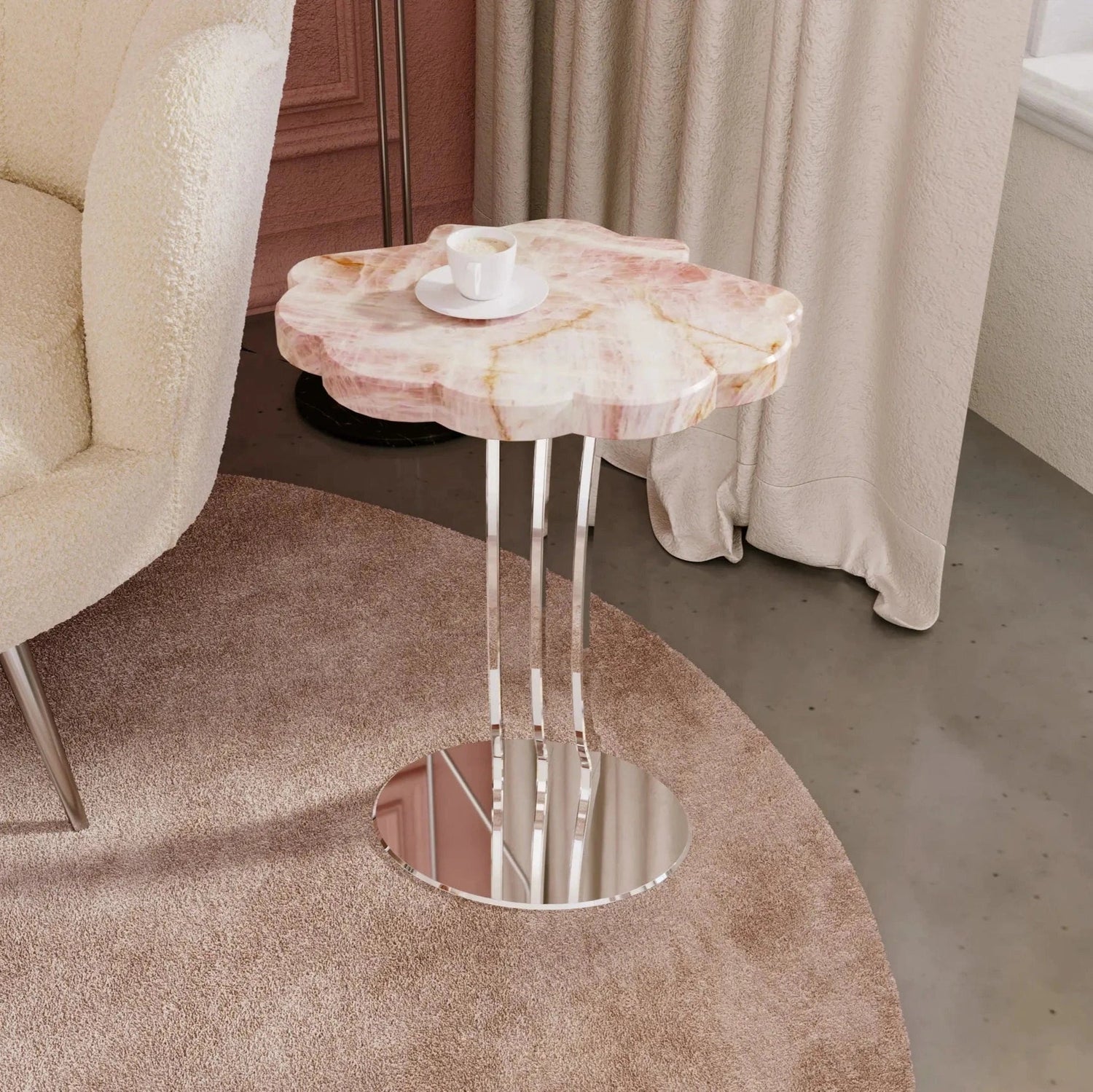 Scallop Side Table - Formatecnica